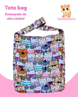 Tote bag Gatos 03
