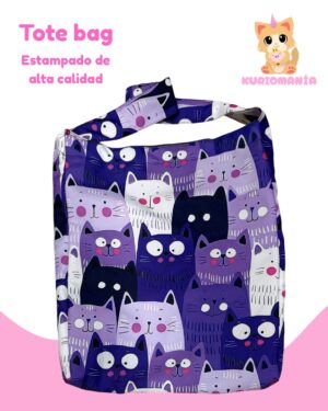 Tote bag Gatos 04